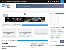 Tablet Screenshot of marbellachic.com
